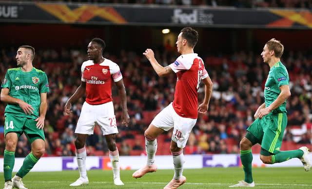  阿森纳防线失误连连不敌升班马